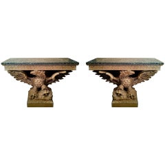 19th c. Console Tables