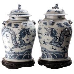 Late 18th/early 19th c. Chinese Temple Jars