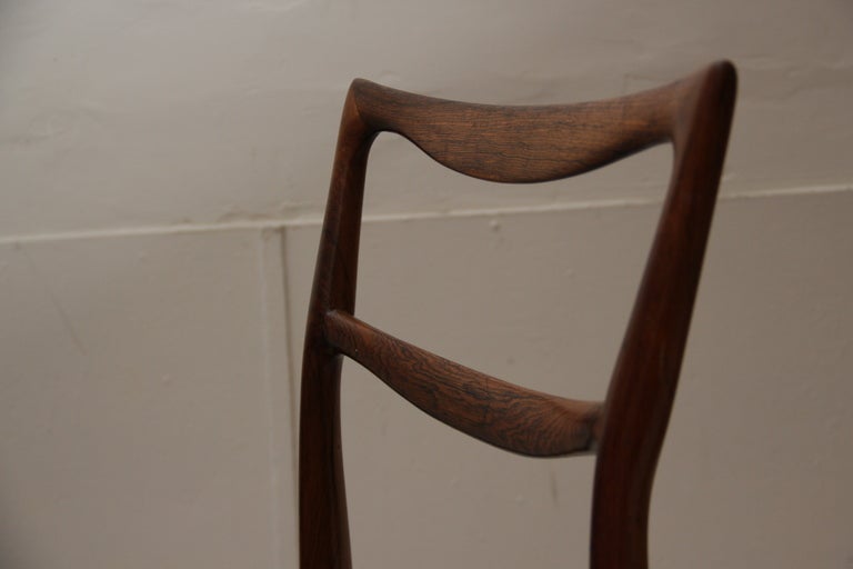 Mid-20th Century H.W. Klein for Brahmin Rosewood Dining Chairs