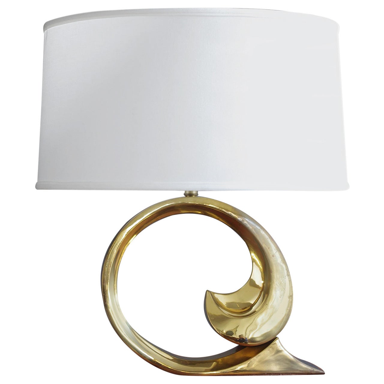 Pierre Cardin Brass Table Lamp