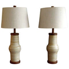Pair of Table Lamps by Gordon Martz for Marshall Studios