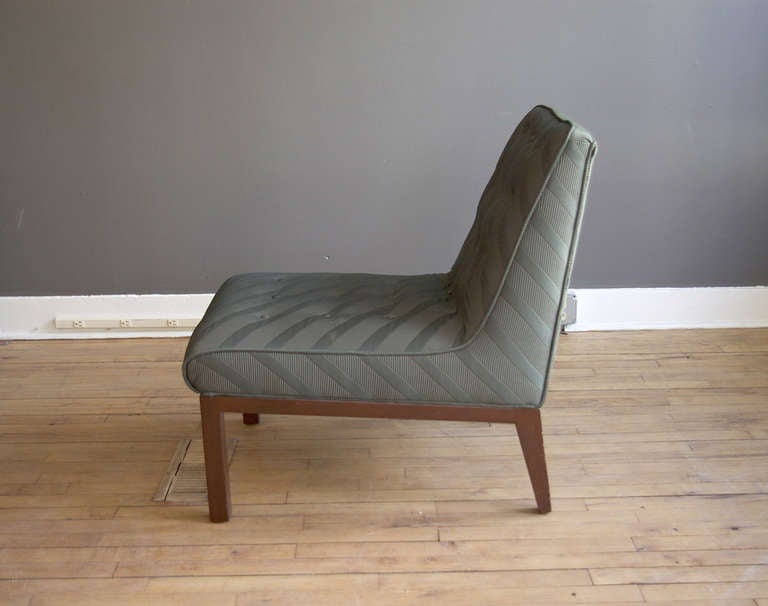 Mid-Century Modern Edward Wormley Model 5000 Slipper Chair for Dunbar