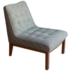 Edward Wormley Model 5000 Slipper Chair for Dunbar