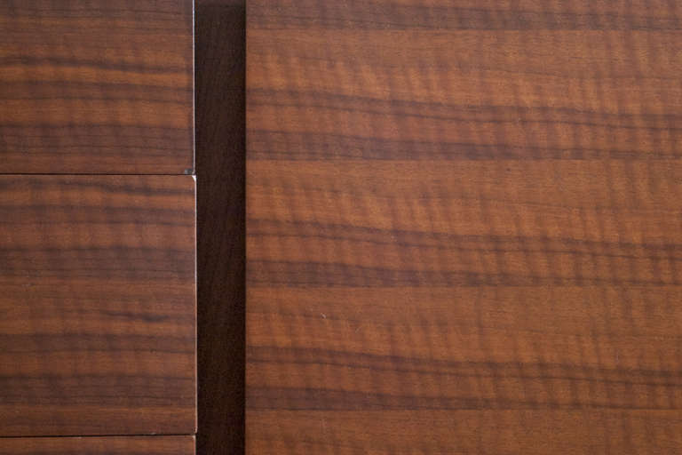 Italian Walnut Credenza Model No. 2154 by Bertha Schaefer for Singer & Sons 3