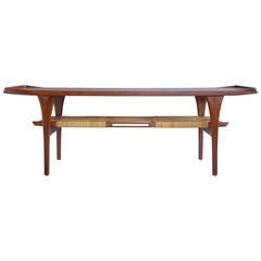 Teak and Rosewood Coffee Table by Peter Løvig Nielsen