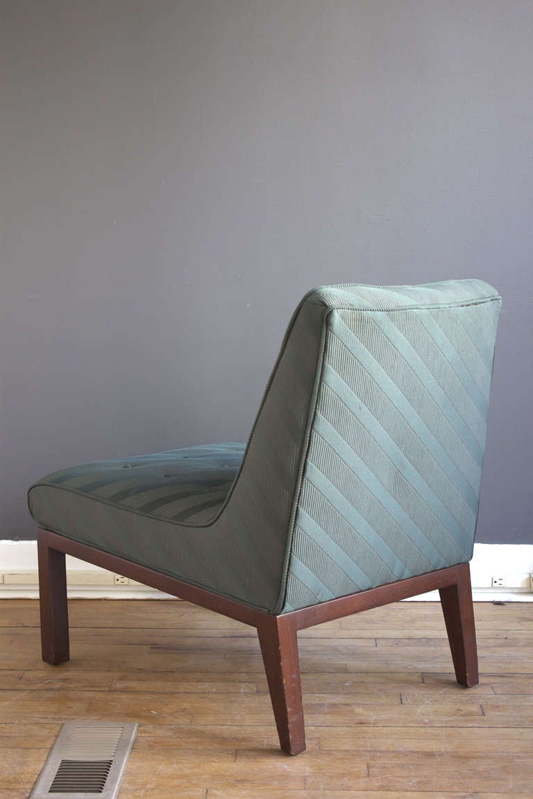 American Edward Wormley Model 5000 Slipper Chair for Dunbar
