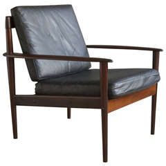 Rosewood Lounge Chair by Grete Jalk for P. Jeppesen