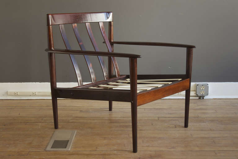 Danish Rosewood Lounge Chair by Grete Jalk for P. Jeppesen