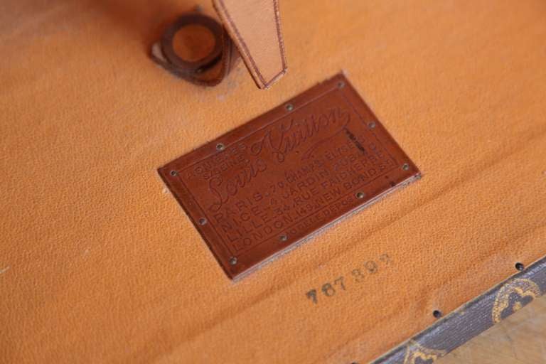 20th Century Louis Vuitton Steamer Wardrobe Trunk