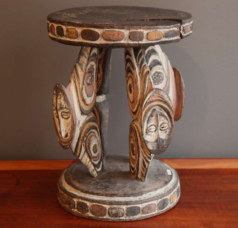 Debating Stool by the Iatmul People