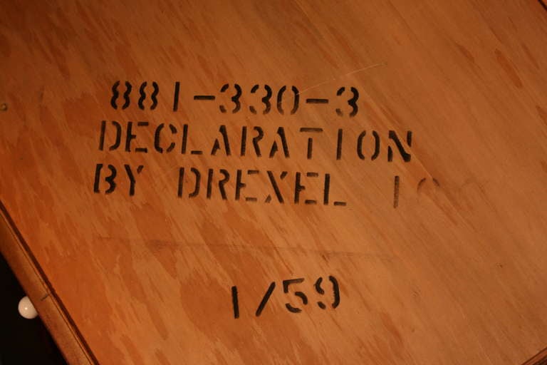 Walnut Kipp Stewart Drexel Declaration Nightstands For Sale