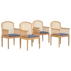 Set of Four "Andover" Chairs by Davis Allen for Stendig