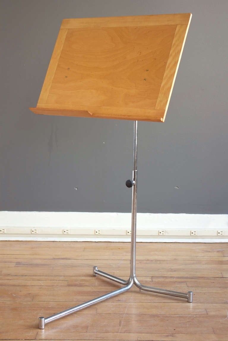 Bruno Mathsson Adjule Reading Stand At 1stdibs A Rare Adjule Reading Stand By Bruno Mathsson Produced Firma Karl Constructed