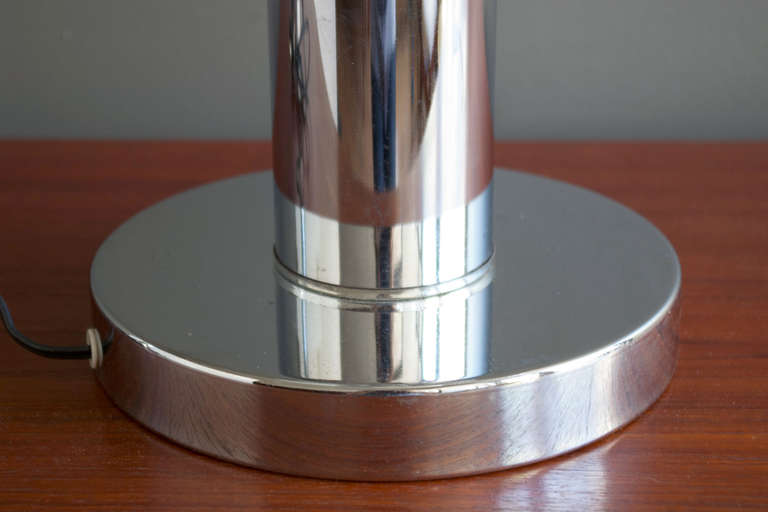 American Pair of Chrome 