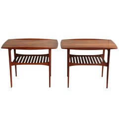 Pair of Grete Jalk End Tables for France and Sons