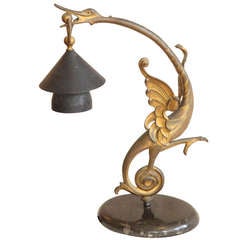 Art Nouveau Lamp