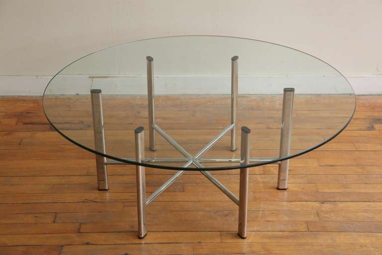 Milo Baughman Style Coffee Table