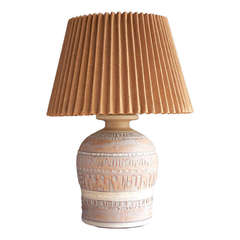Large Ceramic Table Lamp by Casual Lamps of California