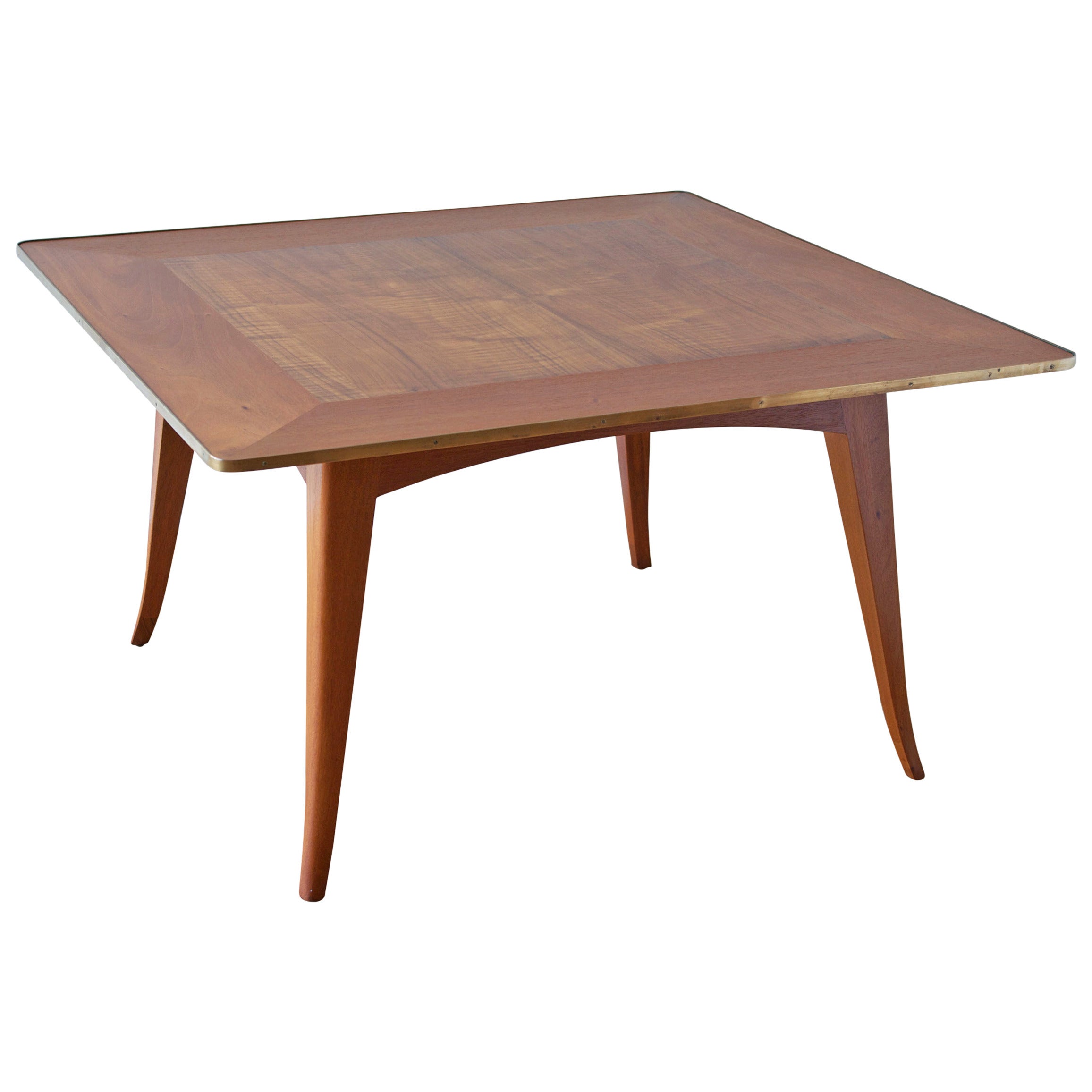 Mahogany Cocktail Table by Edward Wormley for Dunbar