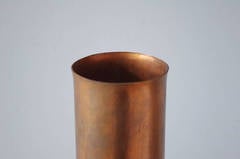 "Tortured" Metal Candlestick by Thomas Roy Markusen