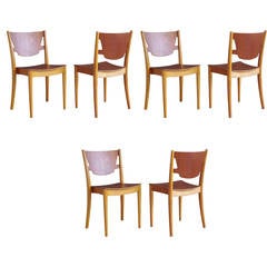 Set of Six Stacking Chairs by Peter Hvidt 
Orla Mølgaard-Nielsen