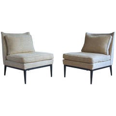 Pair of Slipper Chairs by Paul McCobb for Calvin