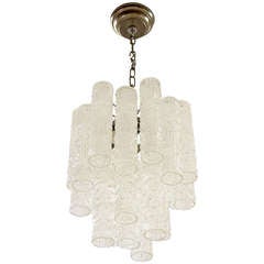 Venini Murano Glass Chandelier