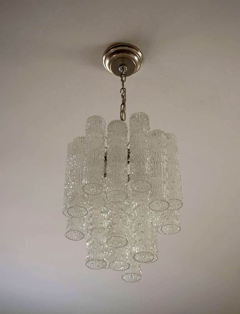 Venini Murano Glass Chandelier