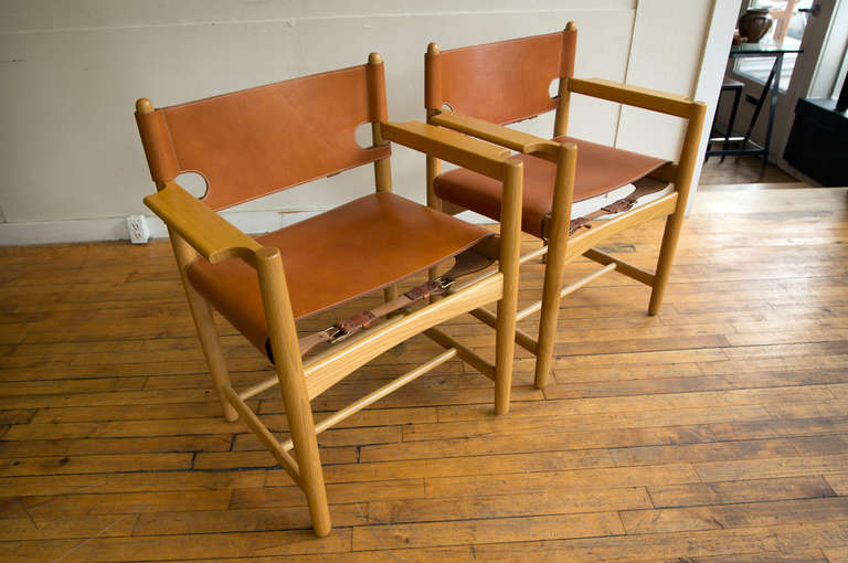 Mid-Century Modern Børge Mogensen Model 3237 & 3238 Dining Chairs