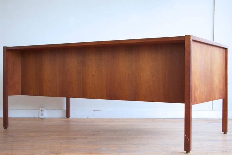 American Walnut Executive Desk by Jens Risom