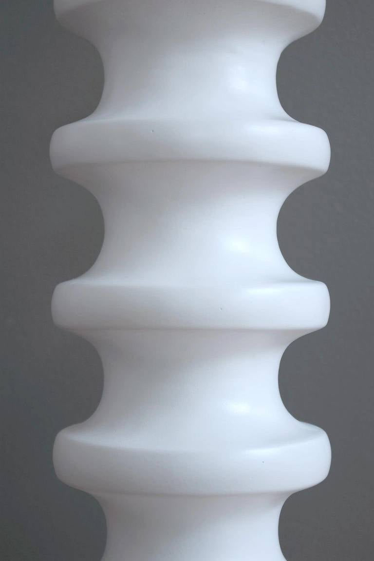Mid-20th Century Sculptural Plaster Table Lamp