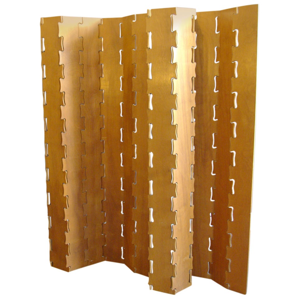 Rare Clifford Pascoe Folding Screen