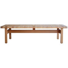 Børge Mogensen Oak & Cane Bench