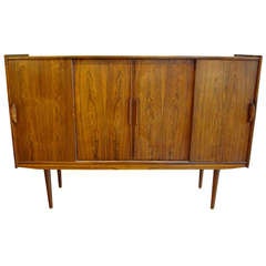 Danish Rosewood Sideboard or Bar Cabinet