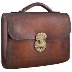 Antique An Early English Briefcase c.1871