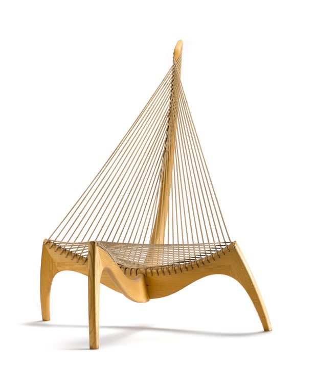 Danish Harp Chair by Jorgen Hovelskov