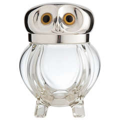 Novelty Ice Bucket in the Form of an Owl, English, circa 1910-1915 7