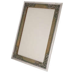 Beautiful Silver & Shagreen Picture Frame Dated Chester 1913