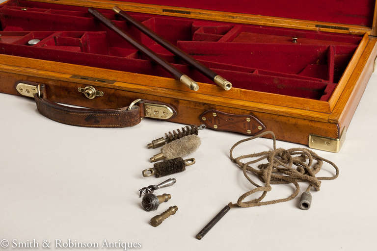 Impressive Vintage Purdy Gun Case circa 1900 In Good Condition In London, GB
