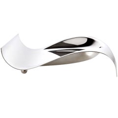 Stunning Sculptural Bowl Designed By G. Giugiaro for Sabattini Italy 1991 5