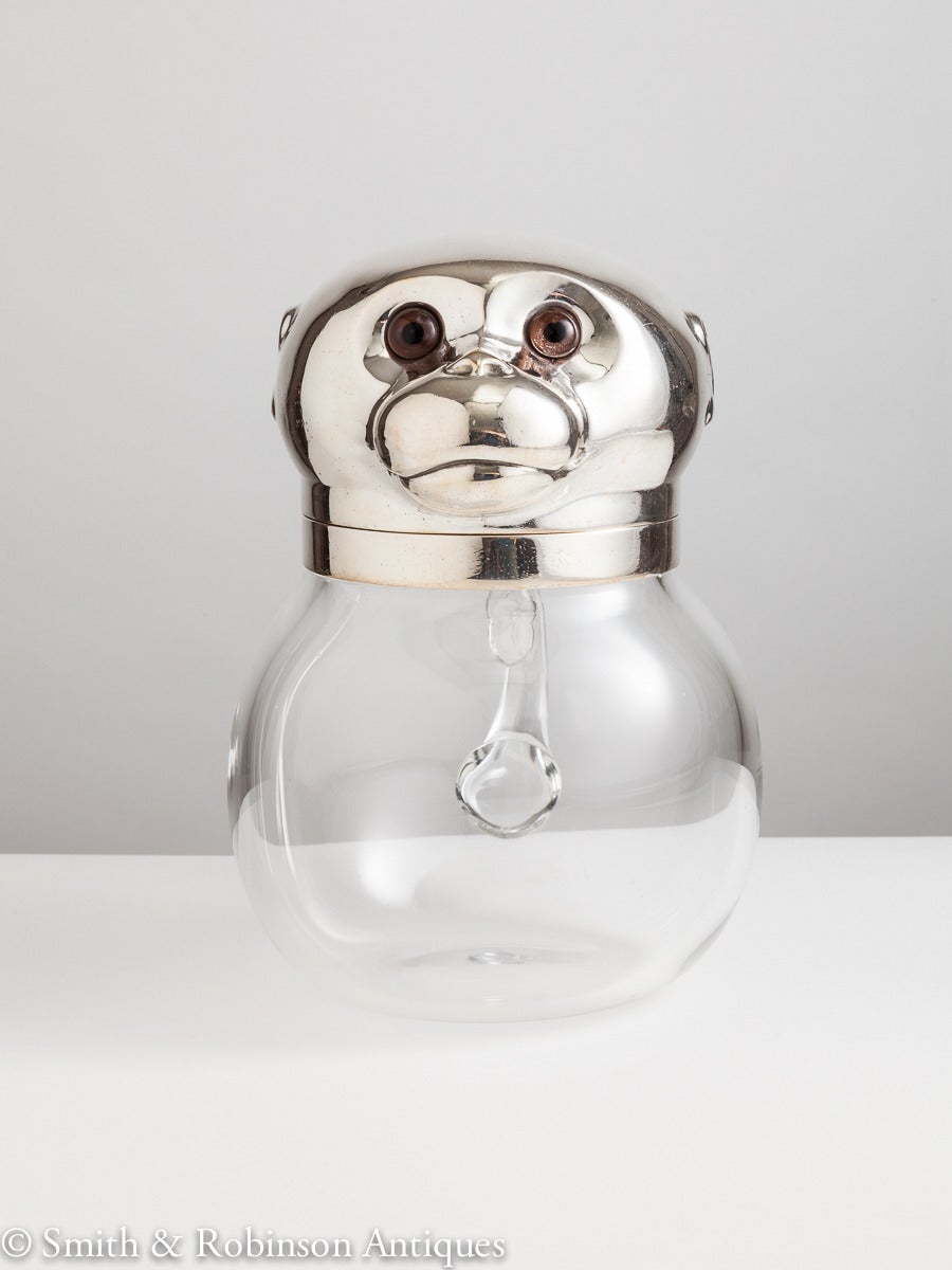 Hinged Ice Bucket in the Form of a Monkey, Austria circa 1920 In Excellent Condition In London, GB