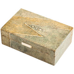 French Art Deco Shagreen Box, circa 1920-1925 7