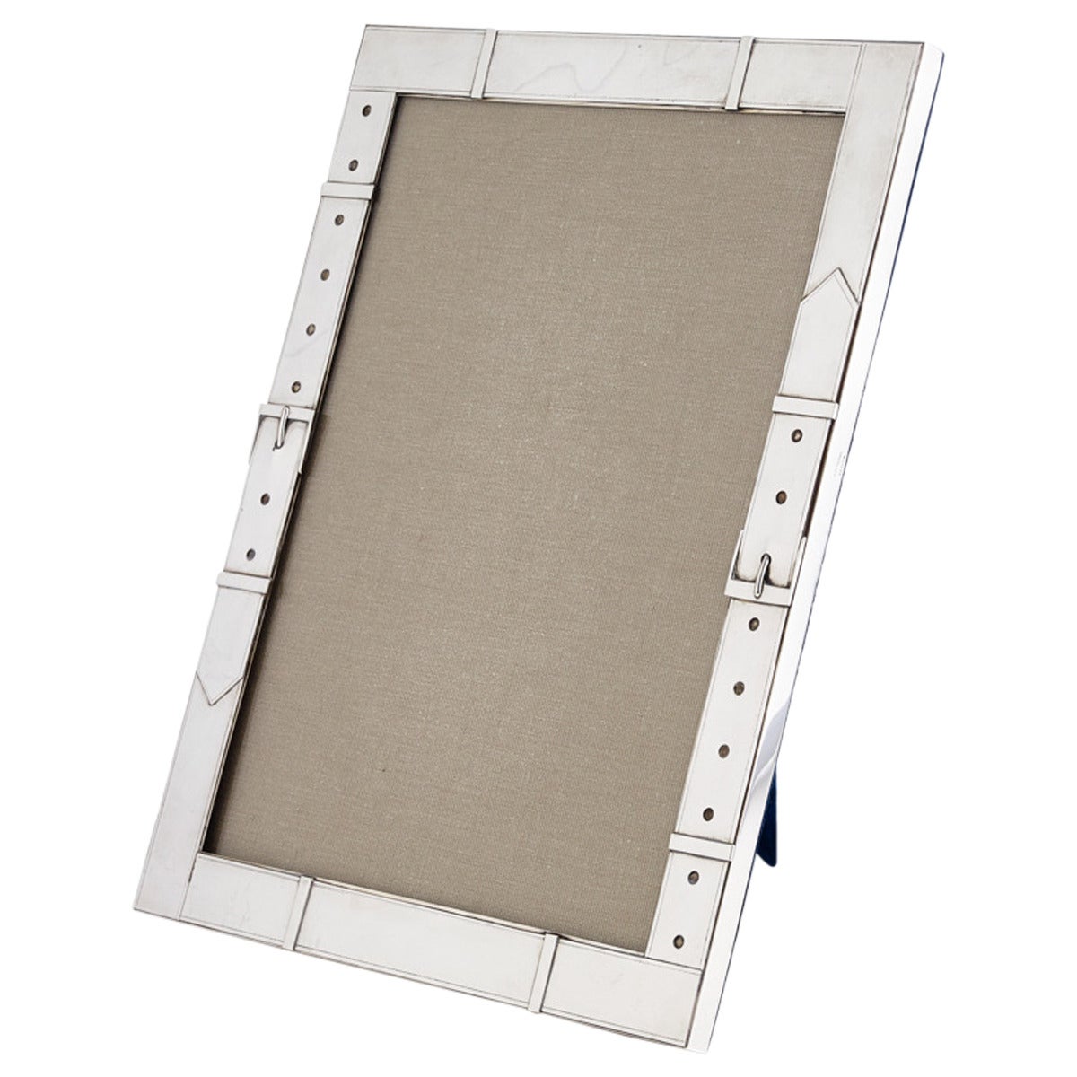 Art Deco Silver Picture Frame by Makers Cartier, circa 1930 at 1stDibs