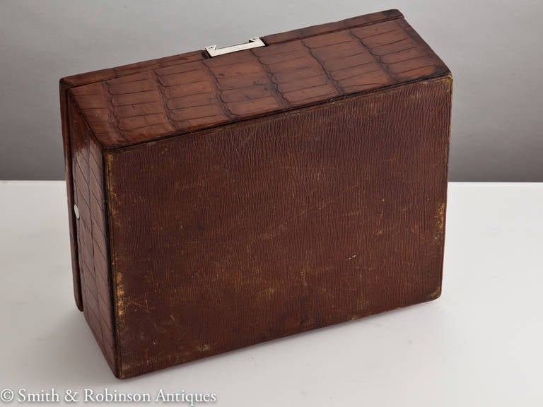 Early Double Cigar Box by Alexander Fisher, London, circa 1886 2