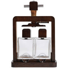 Mid-20th Century Drinks Tantalus, French, circa 1960 1
