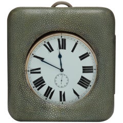 Shagreen Encased Goliath Clock c.1915-20