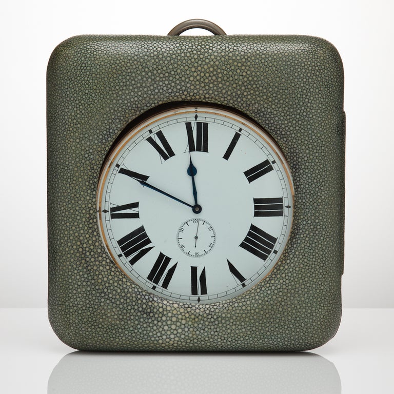 Shagreen Encased Goliath Clock c.1915-20