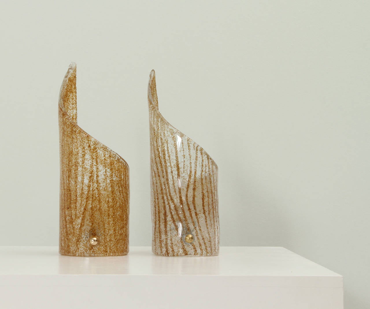 Pair of Murano Table Lamps For Sale 2