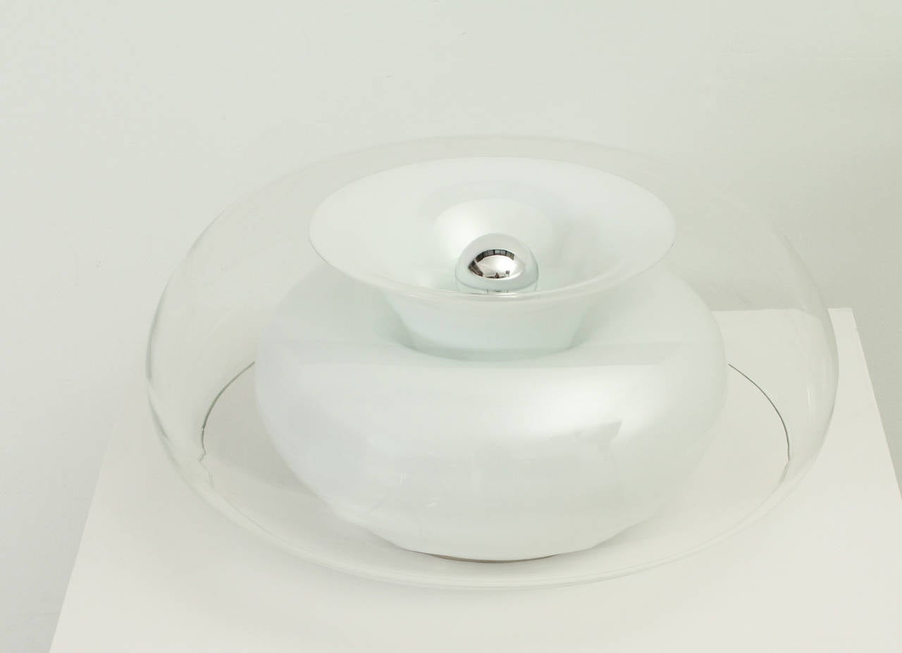 Mid-Century Modern Carlo Nason Table Lamp for Mazzega For Sale
