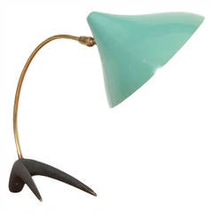 Vintage Louis Kalff Table Lamp by Metalarte, 1950s